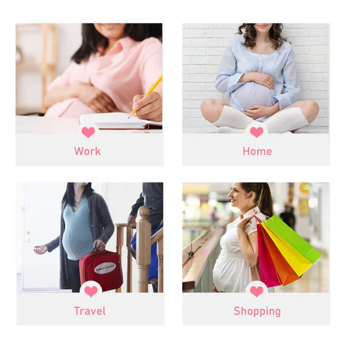 Φορητή Συσκευή Υπερήχων Εμβρύου Doppler Ροζ με Ακουστικά Φορητή Συσκευή Υπερήχων Εμβρύου Doppler Ροζ με Ακουστικά