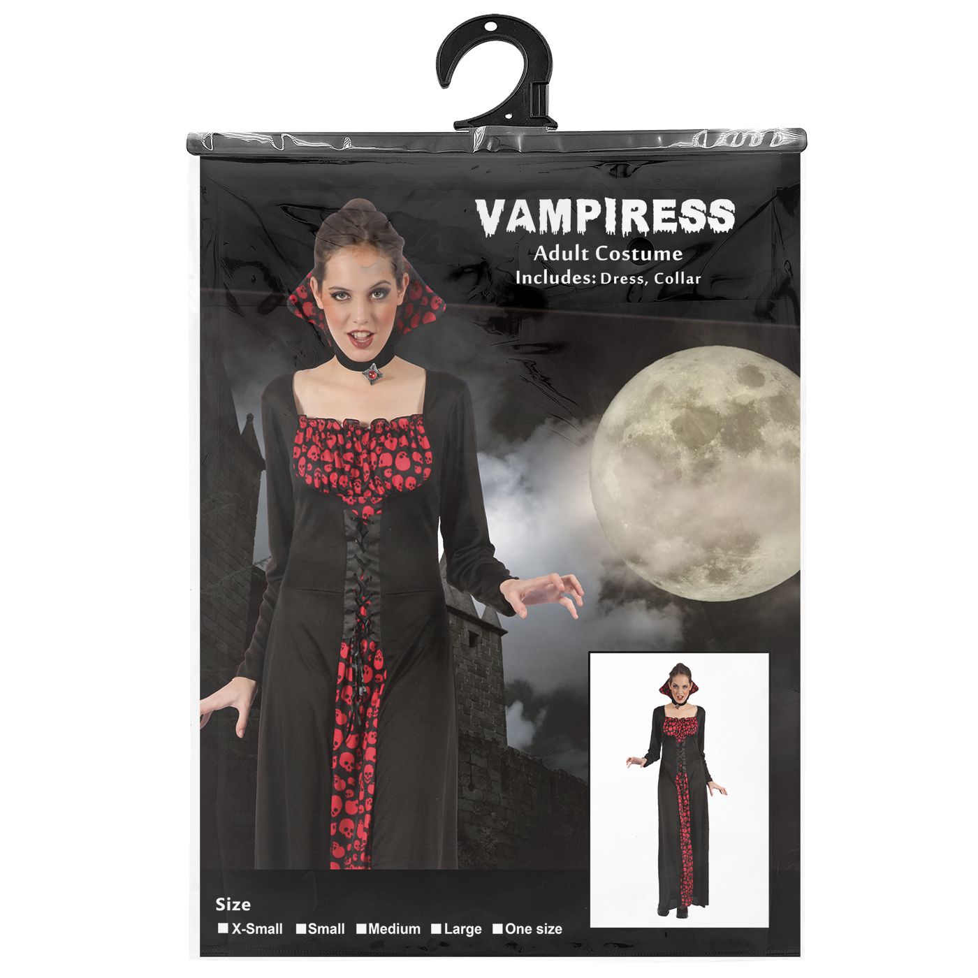 Γυναικεία Στολή Βαμπιρίνα Αποκριάτικη Carnavalista Γυναικεία Στολή Βαμπιρίνα Αποκριάτικη Carnavalista