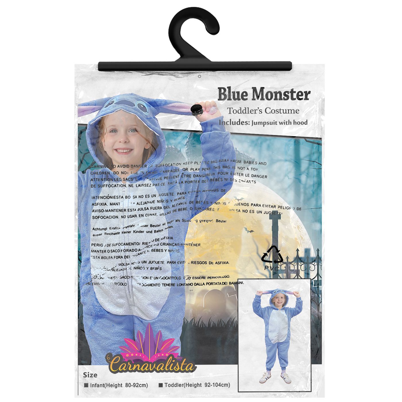 Στολή Μπεμπέ Μπλε Τερατάκι Carnavalista – Αποκριάτικη Στολή Μωρού Στολή Μπεμπέ Μπλε Τερατάκι Carnavalista – Αποκριάτικη Στολή Μωρού