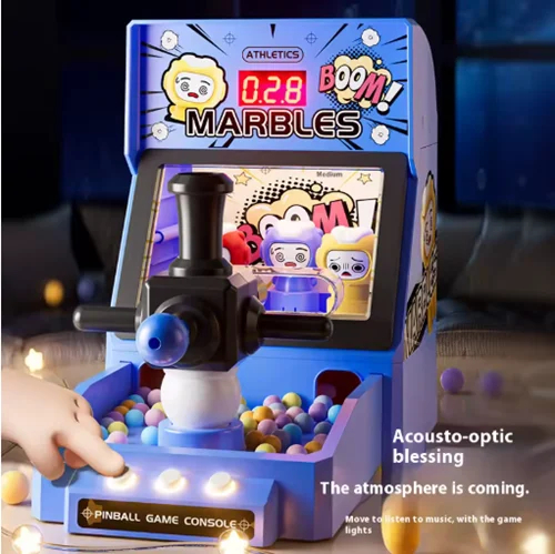 Διαδραστικό Επιτραπέζιο Παιχνίδι Φλίπερ Pinball Game Machine Μπλε Διαδραστικό Επιτραπέζιο Παιχνίδι Φλίπερ Pinball Game Machine Μπλε