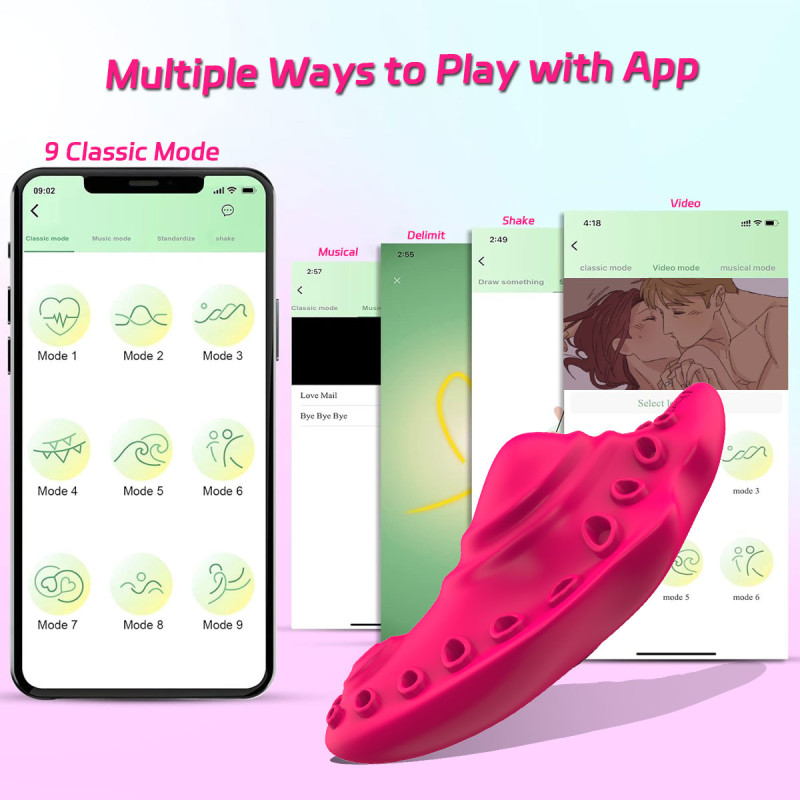 Επαναφορτιζόμενος Φορετός Δονητής App Control – Διπλή Διέγερση Κλειτορίδας & Κόλπου - Wearable Vibrator 9 Λειτουργιών Επαναφορτιζόμενος Φορετός Δονητής App Control – Διπλή Διέγερση Κλειτορίδας & Κόλπου - Wearable Vibrator 9 Λειτουργιών