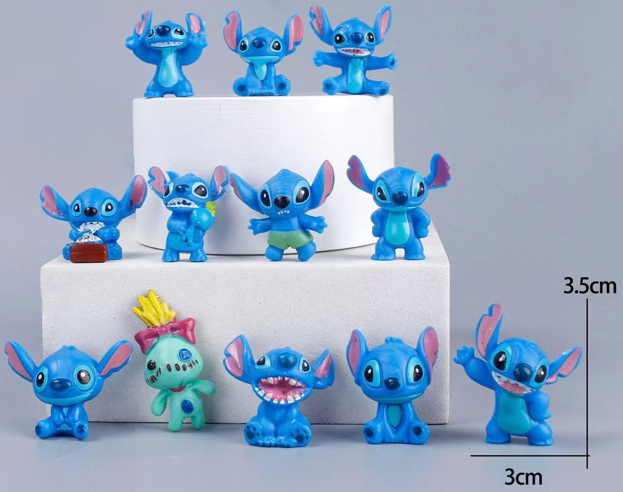 Mini Διακοσμητικές Φιγούρες 12τμχ Τύπου Stitch – Cartoon Σετ Συλλογής για Παιδιά 3+ Mini Διακοσμητικές Φιγούρες 12τμχ Τύπου Stitch – Cartoon Σετ Συλλογής για Παιδιά 3+