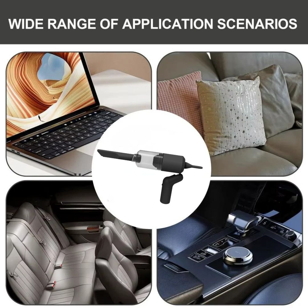 Ασύρματο Φορητό Ηλεκτρικό Σκουπάκι Χειρός με Ανταλλακτικές Κεφαλές Ασύρματο Φορητό Ηλεκτρικό Σκουπάκι Χειρός με Ανταλλακτικές Κεφαλές