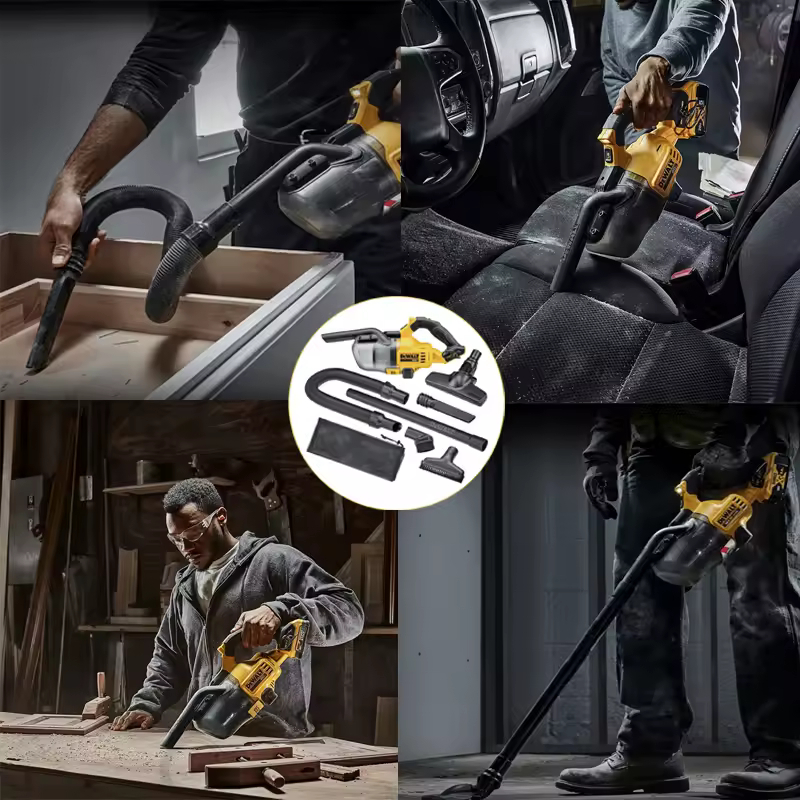 Σκουπάκι Μπαταρίας 20V με Εξαρτήματα & Βαλίτσα - Χωρίς Μπαταρία και Φορτιστή Σκουπάκι Μπαταρίας 20V με Εξαρτήματα & Βαλίτσα - Χωρίς Μπαταρία και Φορτιστή