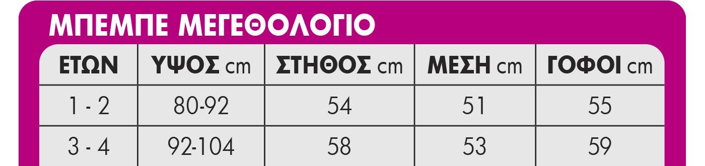 Μπεμπέ Αποκριάτικη Στολή Πάντα 1-4 Ετών - Carnavalista