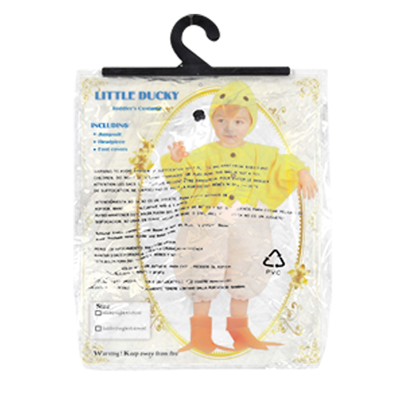 Στολή Μπεμπέ Παπάκι με Καπέλο και Ποδαράκια - Carnavalista