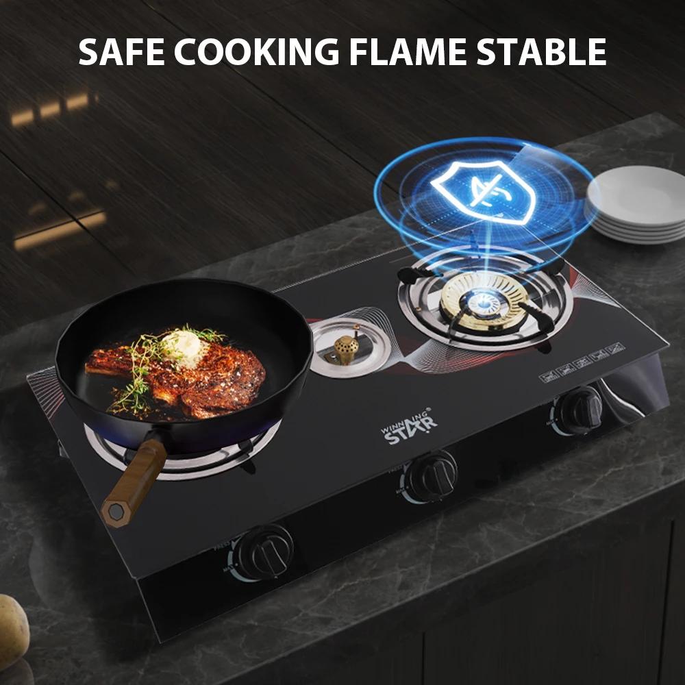 WinningStar Τριπλή Φορητή Εστία Αερίου με Αυτόματη Ανάφλεξη ST-9655 WinningStar Τριπλή Φορητή Εστία Αερίου με Αυτόματη Ανάφλεξη ST-9655