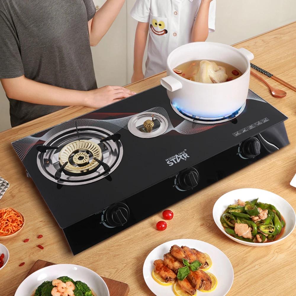 WinningStar Τριπλή Φορητή Εστία Αερίου με Αυτόματη Ανάφλεξη ST-9655 WinningStar Τριπλή Φορητή Εστία Αερίου με Αυτόματη Ανάφλεξη ST-9655