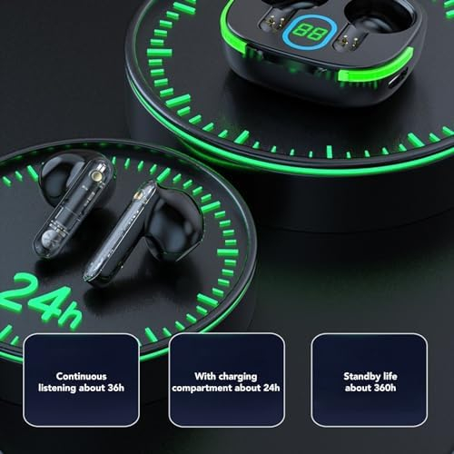 Ασύρματα Ακουστικά Bluetooth με Θήκη Φόρτισης & Οθόνη LED - Ezra Ασύρματα Ακουστικά Bluetooth με Θήκη Φόρτισης & Οθόνη LED - Ezra