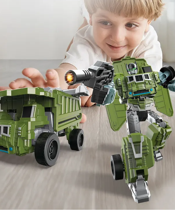 Παιχνίδι Ρομπότ - Transformer Μετασχηματιστής Όχημα Εργοταξίου 17cm Παιχνίδι Ρομπότ - Transformer Μετασχηματιστής Όχημα Εργοταξίου 17cm