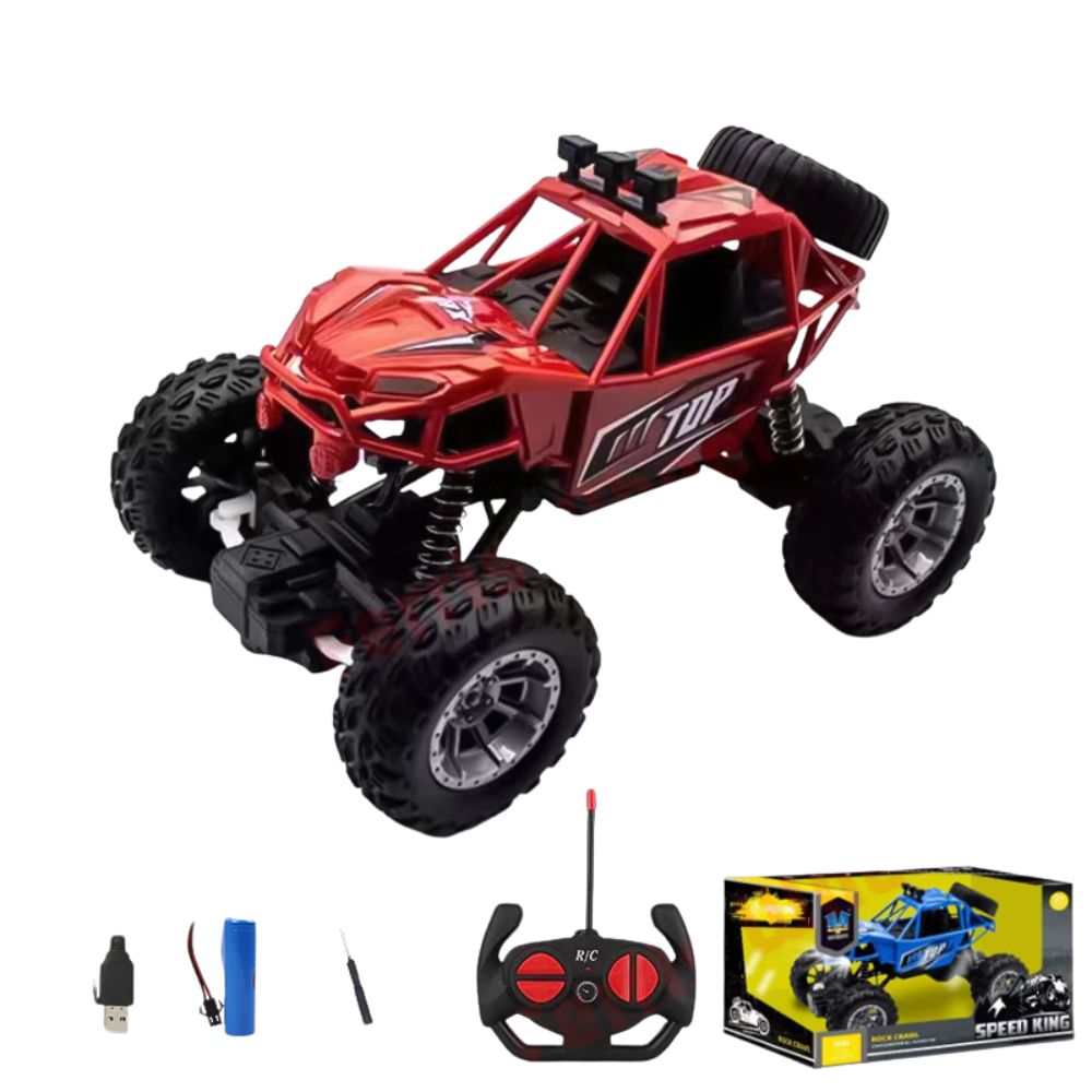 Τηλεκατευθυνόμενο Off-Road Jeep Speed King RC 1:18 με LED Φώτα Τηλεκατευθυνόμενο Off-Road Jeep Speed King RC 1:18 με LED Φώτα