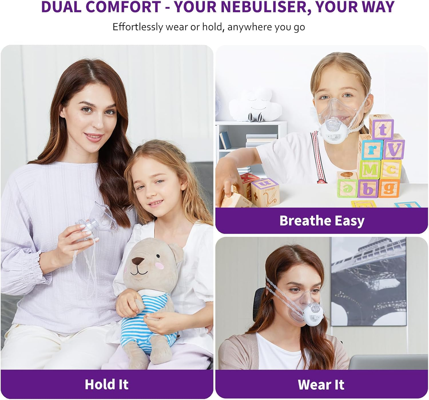 Φορητός Αθόρυβος Νεφελοποιητής για Παιδιά & Ενήλικες με USB - Mesh Nebulizer H315 Φορητός Αθόρυβος Νεφελοποιητής για Παιδιά & Ενήλικες με USB - Mesh Nebulizer H315