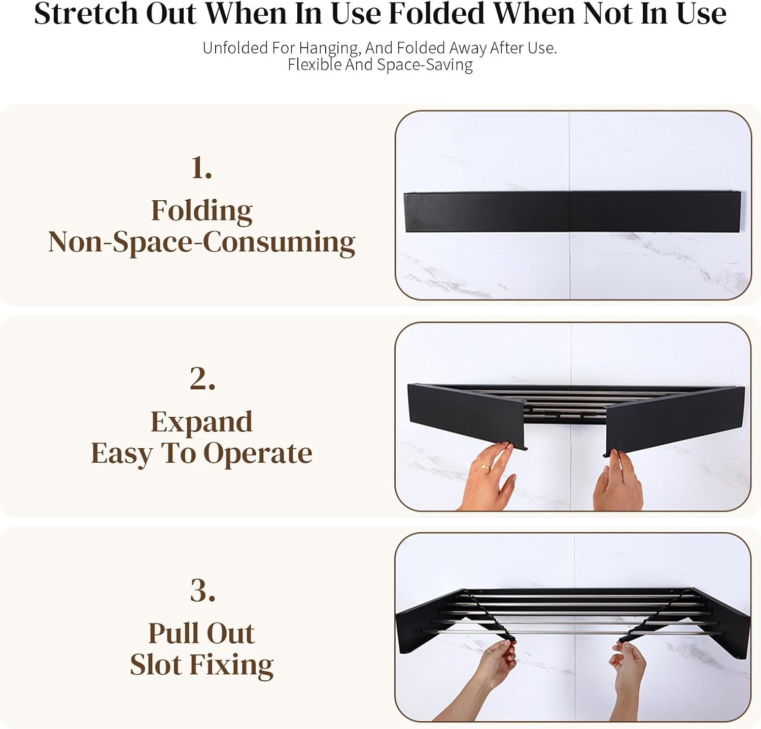 Επιτοίχια Πτυσσόμενη Απλώστρα Ρούχων 100cm Μεταλλική 5 Ράβδων Επιτοίχια Πτυσσόμενη Απλώστρα Ρούχων 100cm Μεταλλική 5 Ράβδων