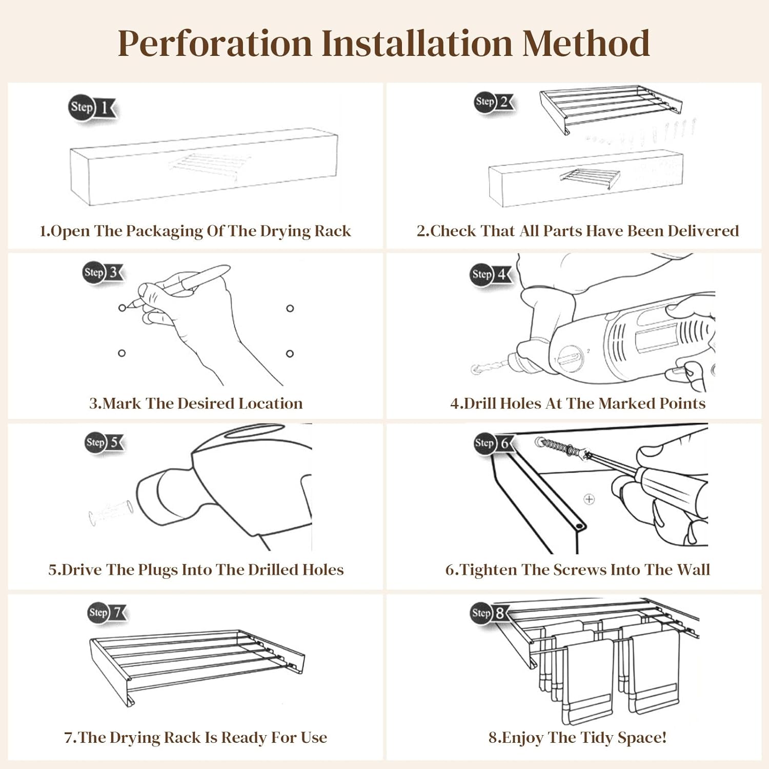 Επιτοίχια Πτυσσόμενη Απλώστρα Ρούχων 100cm Μεταλλική 5 Ράβδων Επιτοίχια Πτυσσόμενη Απλώστρα Ρούχων 100cm Μεταλλική 5 Ράβδων