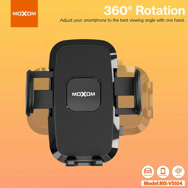 Βάση Κινητού Αυτοκινήτου 360° με Βεντούζα Moxom για Ταμπλό Βάση Κινητού Αυτοκινήτου 360° με Βεντούζα Moxom για Ταμπλό