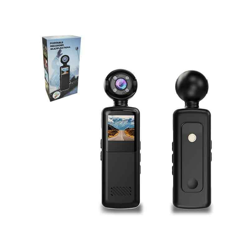 Φορητή Action Camera με Οθόνη, WiFi και Περιστρεφόμενο Φακό 180°