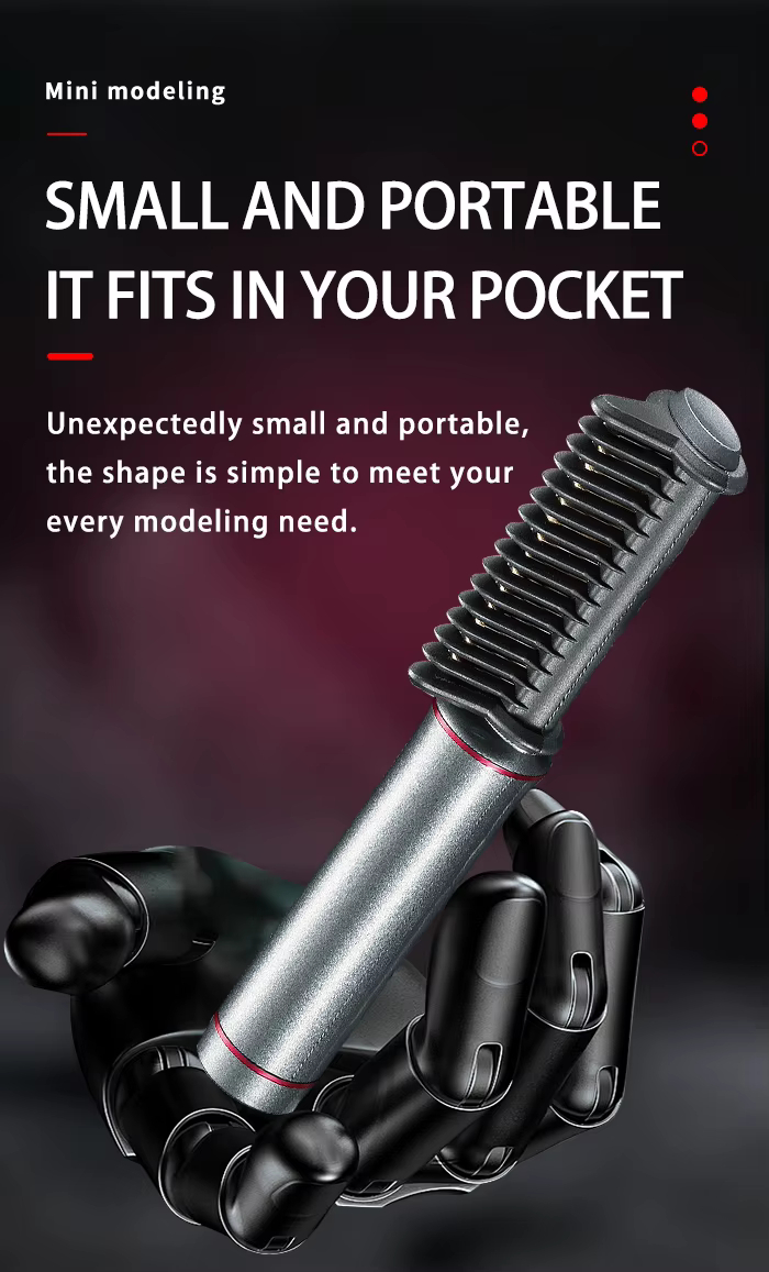 Επαναφορτιζόμενη Ισιωτική Βούρτσα Μαλλιών με USB - Kemei Επαναφορτιζόμενη Ισιωτική Βούρτσα Μαλλιών με USB - Kemei