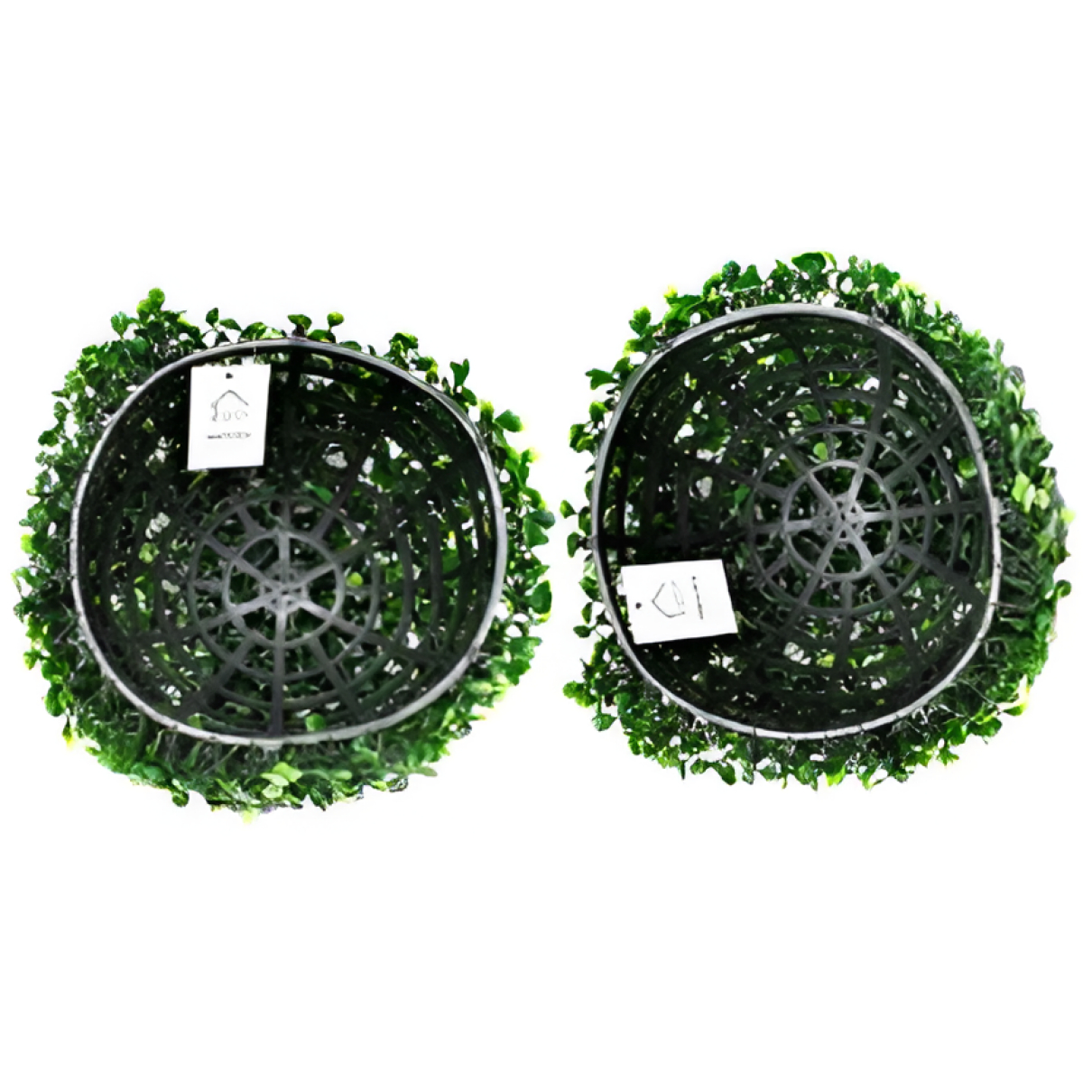 Τεχνητή Διακοσμητική Μπάλα Φυλλωσιάς 38cm Τεχνητή Διακοσμητική Μπάλα Φυλλωσιάς 38cm