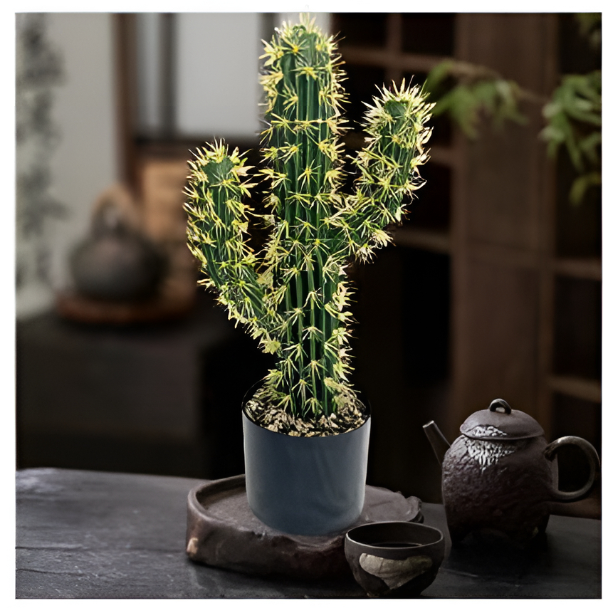 65cm Τεχνητό Διακοσμητικό Φυτό Κάκτος σε Γλάστρα 65cm Τεχνητό Διακοσμητικό Φυτό Κάκτος σε Γλάστρα