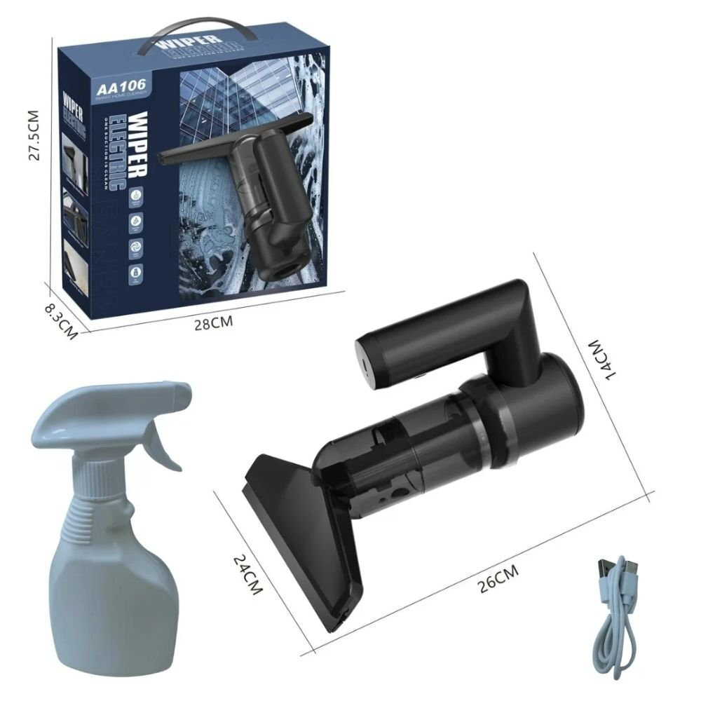 Επαναφορτιζόμενη Ηλεκτρική Συσκευή Καθαρισμού Τζαμιών & Επιφανειών Επαναφορτιζόμενη Ηλεκτρική Συσκευή Καθαρισμού Τζαμιών & Επιφανειών