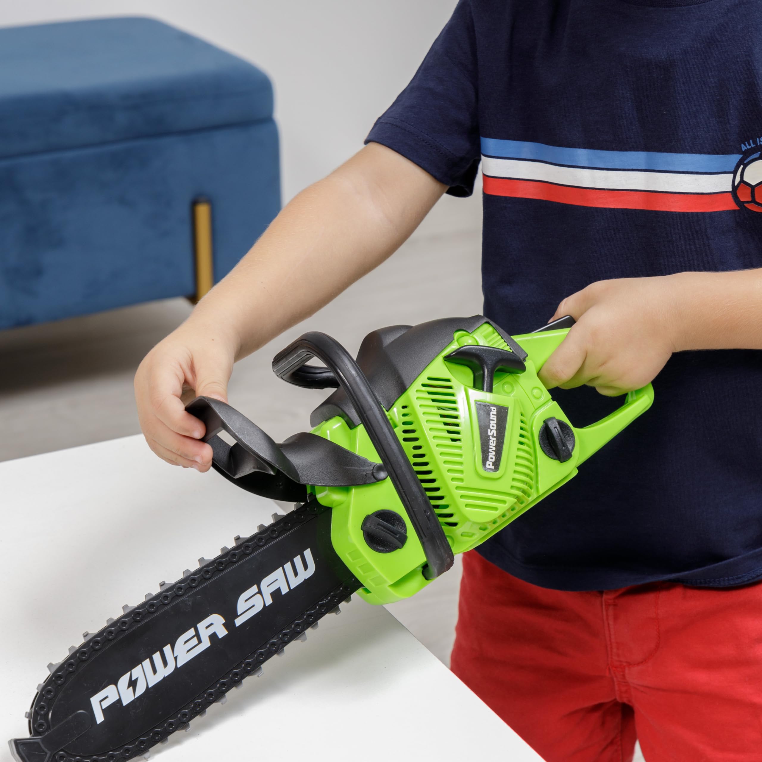 Παιδικό Αλυσοπρίονο με με Ήχο και Φως - Power Saw Παιδικό Αλυσοπρίονο με με Ήχο και Φως - Power Saw