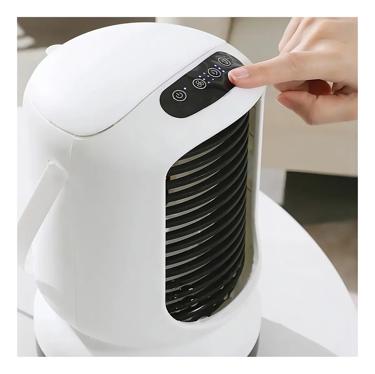 4 σε 1 Φορητό Air Cooler με Υγραντήρα & Καθαρισμό Αέρα με 6 Επίπεδα Λειτουργίας 4 σε 1 Φορητό Air Cooler με Υγραντήρα & Καθαρισμό Αέρα με 6 Επίπεδα Λειτουργίας