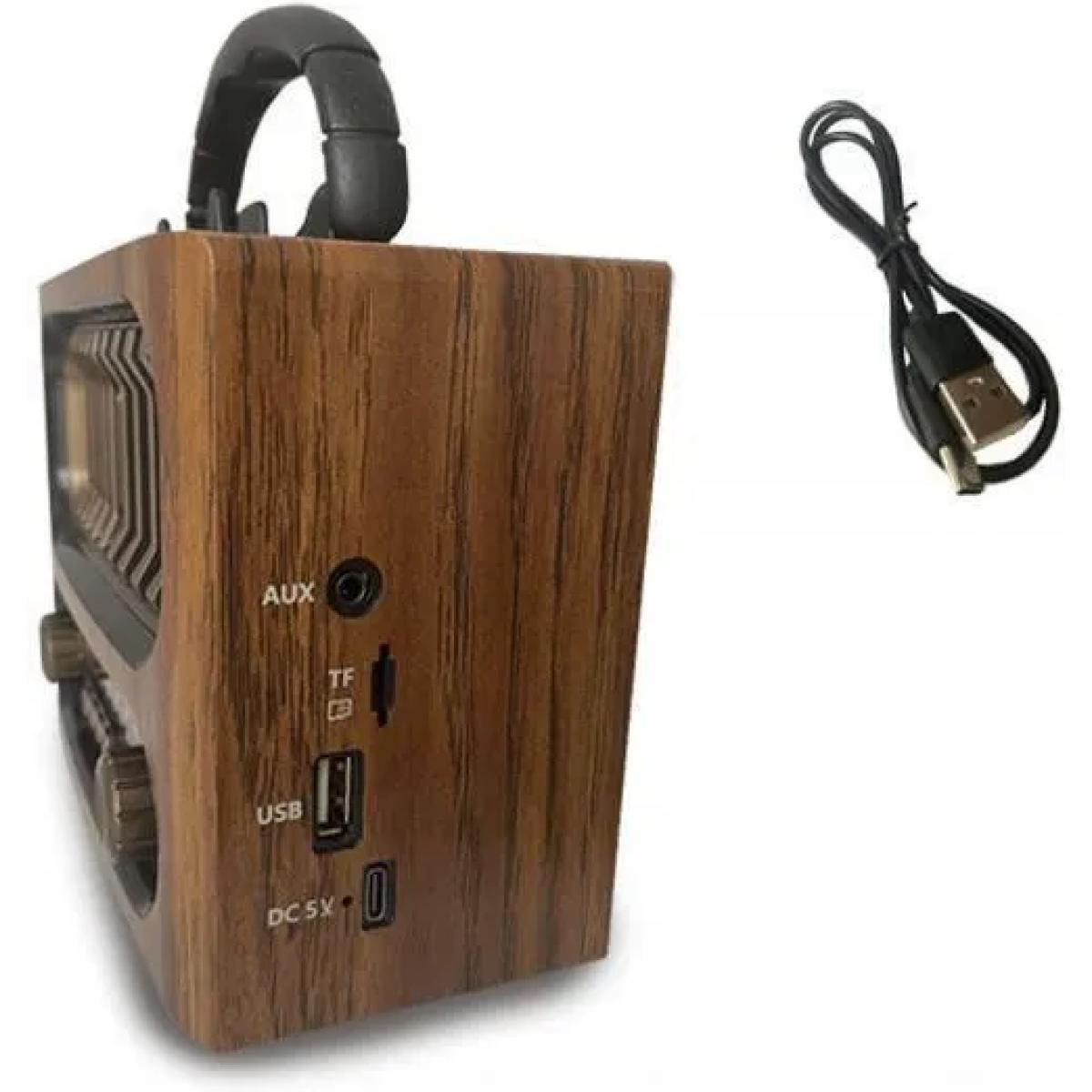 Retro Bluetooth Ραδιόφωνο Φορητό με USB/SD & Επαναφορτιζόμενη Μπαταρία MK-261BT Retro Bluetooth Ραδιόφωνο Φορητό με USB/SD & Επαναφορτιζόμενη Μπαταρία MK-261BT