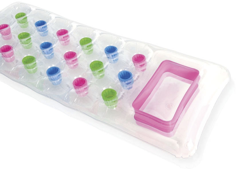 INTEX Φουσκωτό Στρώμα Θαλάσσης 18-Pocket Suntanner Mats INTEX Φουσκωτό Στρώμα Θαλάσσης 18-Pocket Suntanner Mats