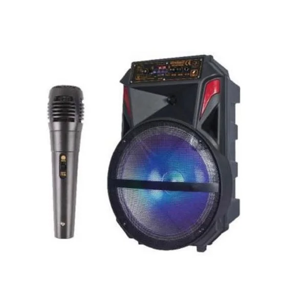 Ηχείο Karaoke Arrango 130W Bluetooth με Μικρόφωνο και LED Φωτισμό Ηχείο Karaoke Arrango 130W Bluetooth με Μικρόφωνο και LED Φωτισμό