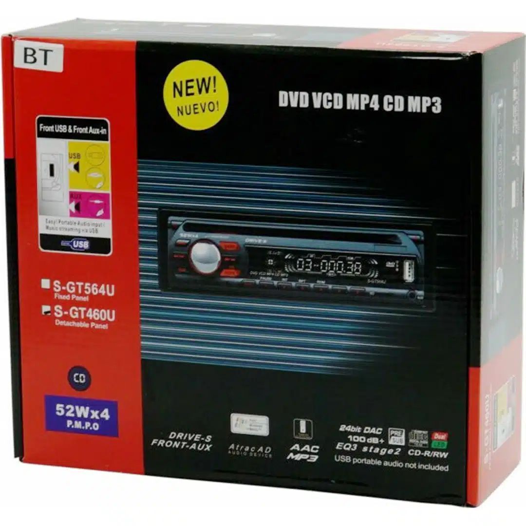 Ηχοσύστημα ΑυτοκινήτουΡαδιόφωνο , MP3/CD/USB , με Αποσπόμενη Πρὀσοψη Ηχοσύστημα ΑυτοκινήτουΡαδιόφωνο , MP3/CD/USB , με Αποσπόμενη Πρὀσοψη