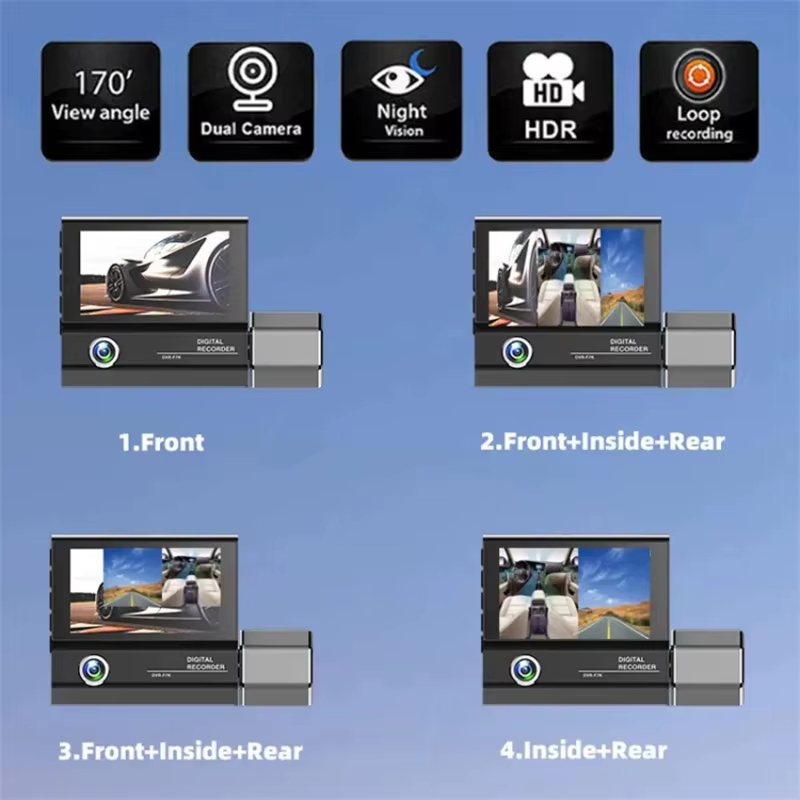 Κάμερα DVR Αυτοκινήτου με Ανάλυση Βίντεο 1080P Κάμερα DVR Αυτοκινήτου με Ανάλυση Βίντεο 1080P