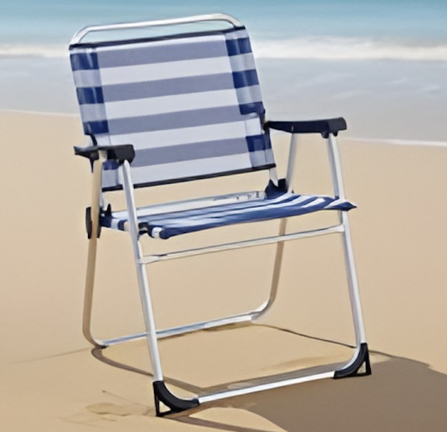 Καρέκλα Παραλίας Πτυσσόμενη Kmt Style 602824 – Ανάλαφρη & Ανθεκτική | Αλουμινίου, Ριγέ Μπλε, 79x58x57cm, Ιδανική για Camping & Θάλασσα Καρέκλα Παραλίας Πτυσσόμενη Kmt Style 602824 – Ανάλαφρη & Ανθεκτική | Αλουμινίου, Ριγέ Μπλε, 79x58x57cm, Ιδανική για Camping & Θάλασσα