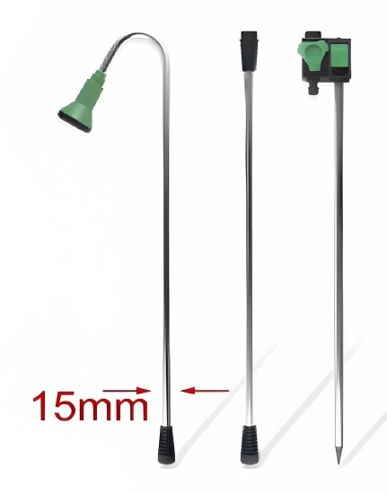 Καρφωτή Τηλεσκοπική Ντουζιέρα Κήπου - 4 Τεμάχια Καρφωτή Τηλεσκοπική Ντουζιέρα Κήπου - 4 Τεμάχια