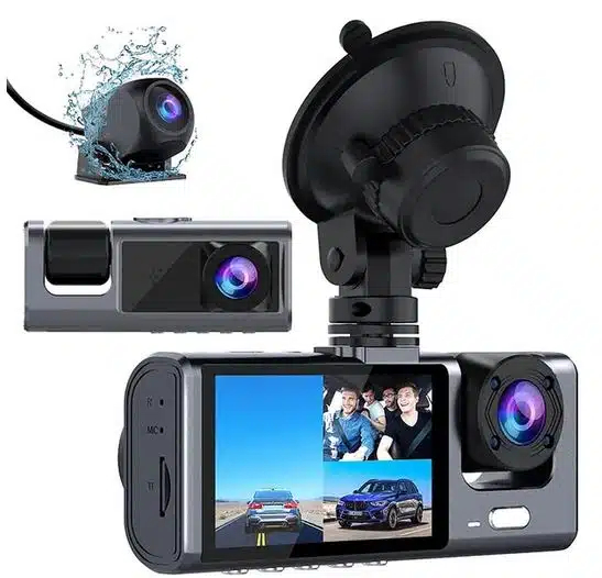 Καταγραφικό Αυτοκινήτου WIFI 3 Καναλιών με Οθόνη 2″ 1080p, Νυχτερινή Όραση και G-sensor Καταγραφικό Αυτοκινήτου WIFI 3 Καναλιών με Οθόνη 2″ 1080p, Νυχτερινή Όραση και G-sensor