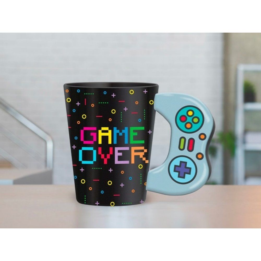 Κεραμική Γυαλιστερή Κούπα Game Over Τηλεχειριστήριο - Game Console Κεραμική Γυαλιστερή Κούπα Game Over Τηλεχειριστήριο - Game Console