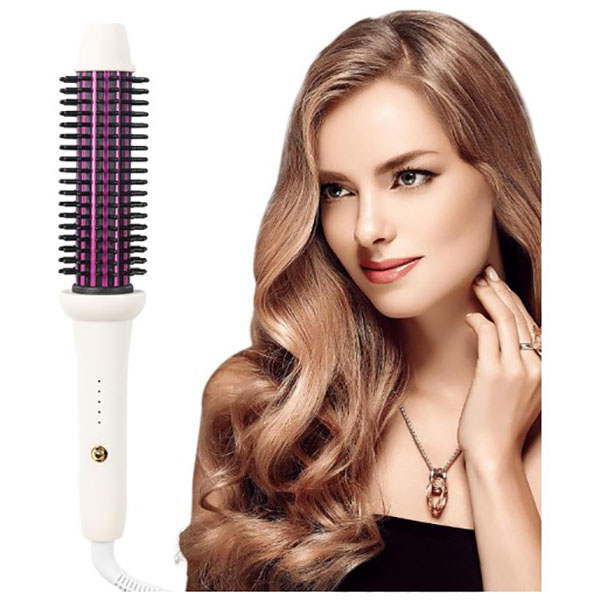 Κεραμική Θερμαινόμενη Βούρτσα Μαλλιών Andowl για Ίσιωμα και Μπούκλες Κεραμική Θερμαινόμενη Βούρτσα Μαλλιών Andowl για Ίσιωμα και Μπούκλες