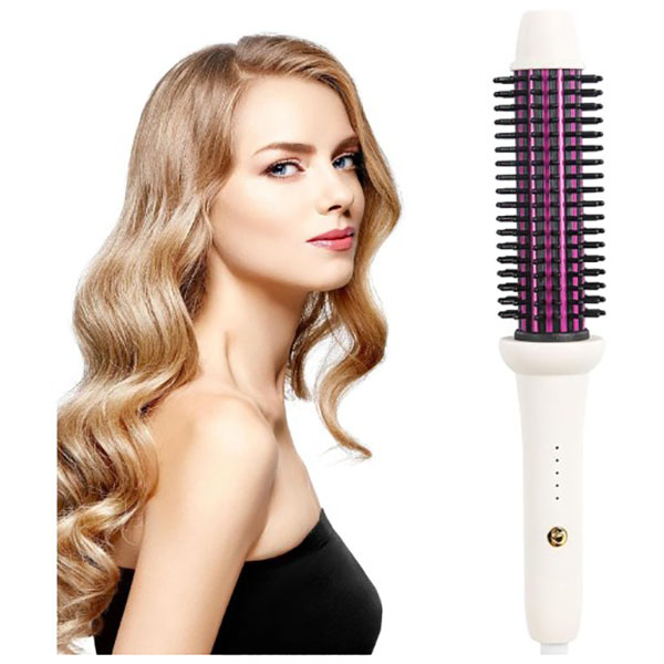 Κεραμική Θερμαινόμενη Βούρτσα Μαλλιών Andowl για Ίσιωμα και Μπούκλες Κεραμική Θερμαινόμενη Βούρτσα Μαλλιών Andowl για Ίσιωμα και Μπούκλες