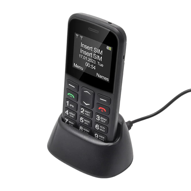 Κινητό Τηλέφωνο GSM Dual Sim με Μεγάλο Πληκτρολόγιο, Κουμπί SOS & Βάση Φόρτισης - Ιδανικό για Ηλικιωμένους - MXMID Κινητό Τηλέφωνο GSM Dual Sim με Μεγάλο Πληκτρολόγιο, Κουμπί SOS & Βάση Φόρτισης - Ιδανικό για Ηλικιωμένους - MXMID