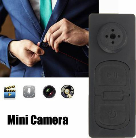 Κρυφή Κάμερα-Κουμπί 720P με Υποδοχή microSD Μαύρη Κρυφή Κάμερα-Κουμπί 720P με Υποδοχή microSD Μαύρη