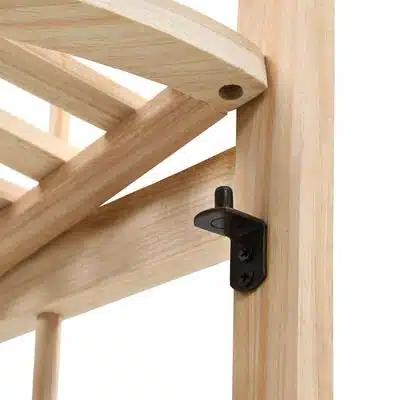 Ξύλινο Γωνιακό Ράφι 4 Επιπέδων 28x28x110cm Ξύλινο Γωνιακό Ράφι 4 Επιπέδων 28x28x110cm