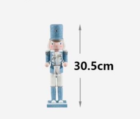 Ξύλινος Χριστουγεννιάτικος Καρυοθραύστης 30cm Ξύλινος Χριστουγεννιάτικος Καρυοθραύστης 30cm