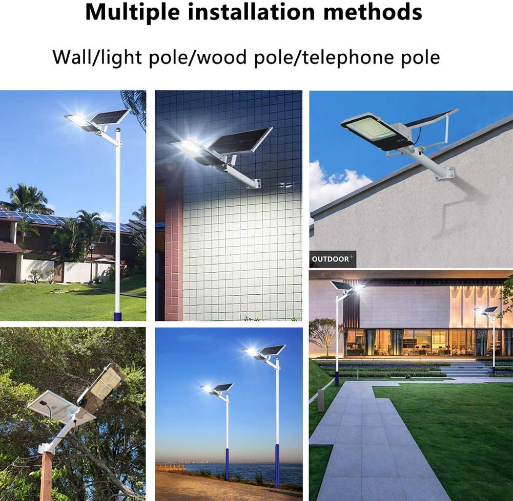 LED Αδιάβροχο Ηλιακό Φωτιστικό / Προβολέας Δρόμου 100W 16640LM με Τηλεχειριστήριο, Βάση Στήριξης & Χρονοδιακόπτη LED Αδιάβροχο Ηλιακό Φωτιστικό / Προβολέας Δρόμου 100W 16640LM με Τηλεχειριστήριο, Βάση Στήριξης & Χρονοδιακόπτη