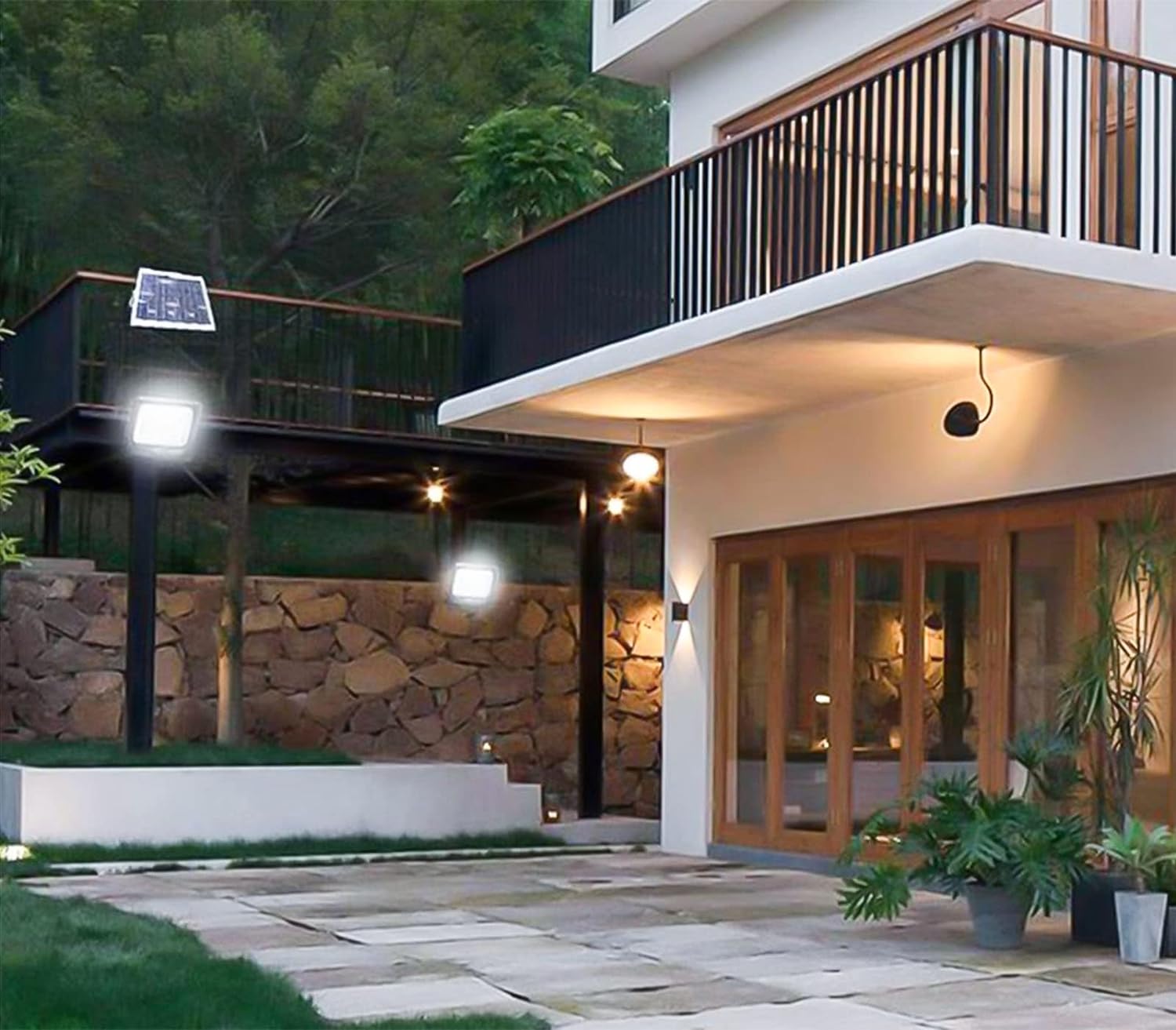 Led Αδιάβροχος Ηλιακός Προβολέας 1200W 76800LM - Με Πάνελ & Τηλεχειριστήριο - Jortan Led Αδιάβροχος Ηλιακός Προβολέας 1200W 76800LM - Με Πάνελ & Τηλεχειριστήριο - Jortan