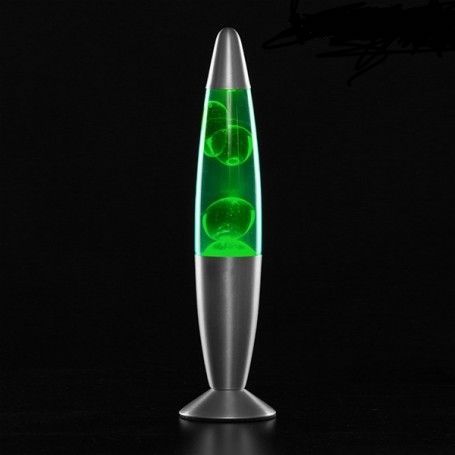 LED Διακοσμητικό Επιτραπέζιο Φωτιστικό Λάβας 34cm Πράσινο LED Διακοσμητικό Επιτραπέζιο Φωτιστικό Λάβας 34cm Πράσινο