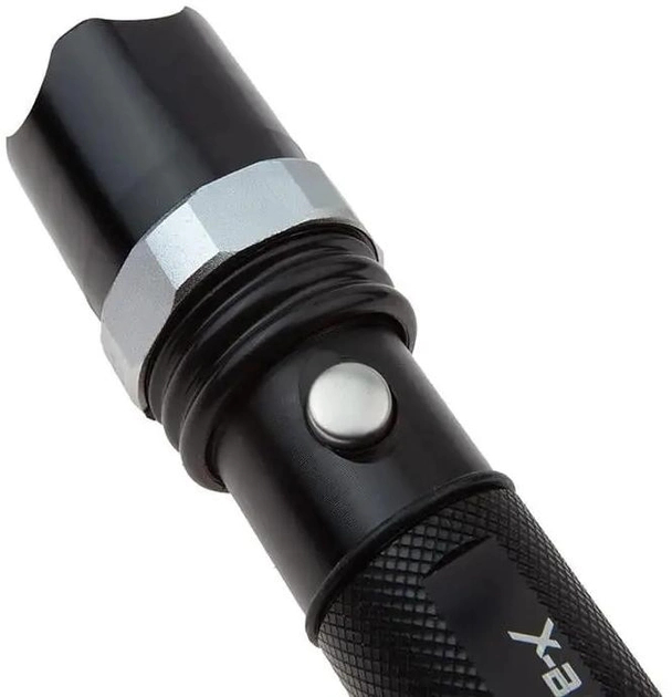 LED Επαναφορτιζόμενος Αδιάβροχος Φακός Μεγάλης Εμβέλειας με 3 Ρυθμιζόμενες Λειτουργίες Φωτισμού Ψυχρό Λευκό 6000K LED Επαναφορτιζόμενος Αδιάβροχος Φακός Μεγάλης Εμβέλειας με 3 Ρυθμιζόμενες Λειτουργίες Φωτισμού Ψυχρό Λευκό 6000K