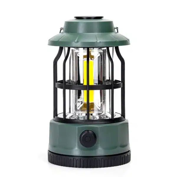 LED Φανάρι Dimmable με Μπαταρίες 300LM για Camping ή Ψάρεμα σε Θερμό Λευκό Φωτισμό Πράσινο LED Φανάρι Dimmable με Μπαταρίες 300LM για Camping ή Ψάρεμα σε Θερμό Λευκό Φωτισμό Πράσινο