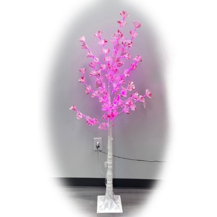 LED Φωτιζόμενο Διακοσμητικό Δέντρο Οπτικών Ινών Ροζ LED Φωτιζόμενο Διακοσμητικό Δέντρο Οπτικών Ινών Ροζ