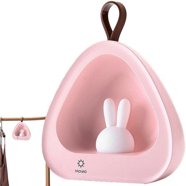 LED Παιδικό Επαναφορτιζόμενο USB Φωτάκι Νυκτός - Λαγουδάκι με Ρυθμιζόμενες Λειτουργίες Φωτισμού LED Παιδικό Επαναφορτιζόμενο USB Φωτάκι Νυκτός - Λαγουδάκι με Ρυθμιζόμενες Λειτουργίες Φωτισμού