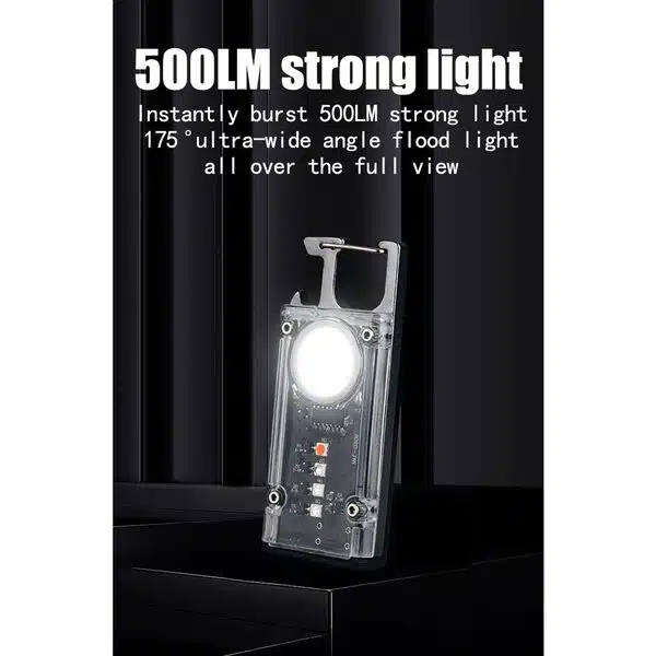 LED Πολυλειτουργικός Επαναφορτιζόμενος Mini Φακός με 8 Λειτουργίες Φωτισμού, Γάντζο και Μαγνήτη Κόκκινος LED Πολυλειτουργικός Επαναφορτιζόμενος Mini Φακός με 8 Λειτουργίες Φωτισμού, Γάντζο και Μαγνήτη Κόκκινος