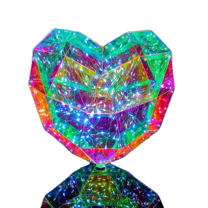 LED RGB Φωτιζόμενη Διακοσμητική Καρδιά σε Συσκευασία Δώρου - Symphony of Love LED RGB Φωτιζόμενη Διακοσμητική Καρδιά σε Συσκευασία Δώρου - Symphony of Love